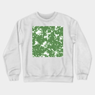 Kelly Green Storm - Tie Dye Shibori Texture Crewneck Sweatshirt